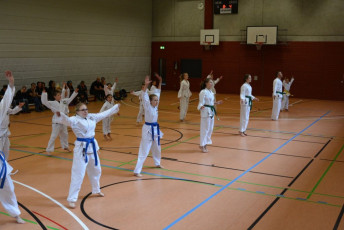 Gürtelprüfung in der Taekwon-Do Gruppe Bad Reichenhall