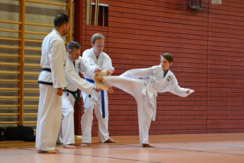 Gürtelprüfung in der Taekwon-Do Gruppe Bad Reichenhall