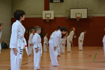 Gürtelprüfung in der Taekwon-Do Gruppe Bad Reichenhall