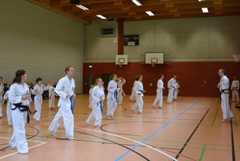Gürtelprüfung in der Taekwon-Do Gruppe Bad Reichenhall