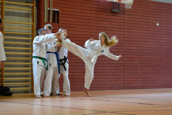 Gürtelprüfung in der Taekwon-Do Gruppe Bad Reichenhall