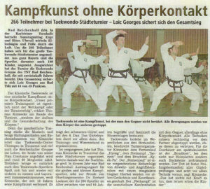 koreanisches Karate und Selbstverteidigung in Bad Reichenhall