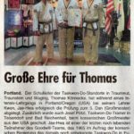 Taekwon-Do Großmeister aus Traunreut, Traunstein und Salzburg