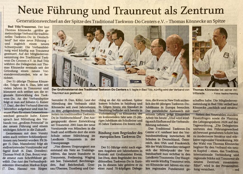 Neue Führung und Traunreut als Zentrum